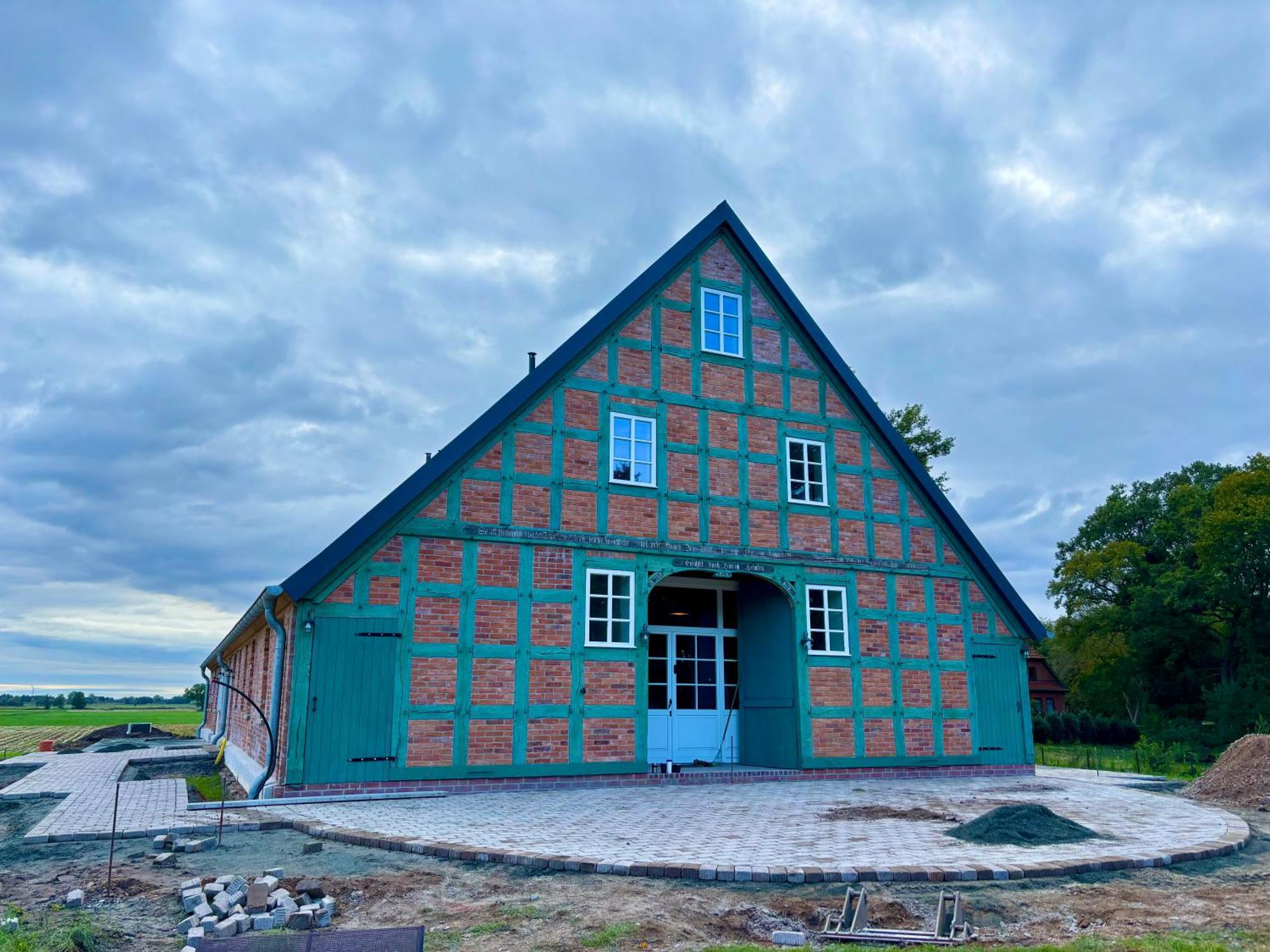 Niedersaechsisches Hallenhaus Im Modernen Gewand Lilienthal  Εξωτερικό φωτογραφία